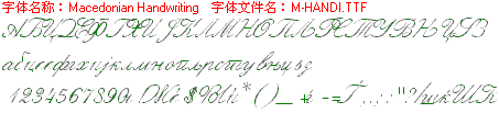 查看字体及作者详细介绍