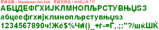 查看字体及作者详细介绍