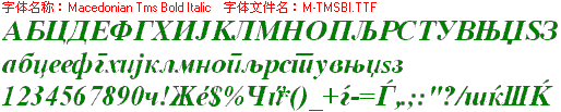 查看字体及作者详细介绍