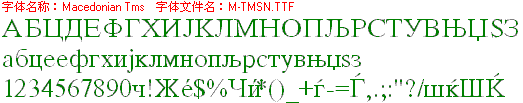 查看字体及作者详细介绍