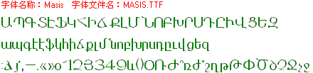 查看字体及作者详细介绍
