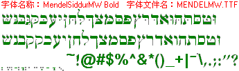 查看字体及作者详细介绍