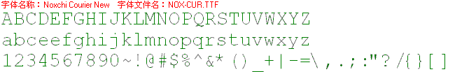 查看字体及作者详细介绍