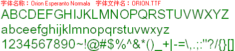 查看字体及作者详细介绍