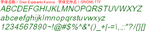查看字体及作者详细介绍
