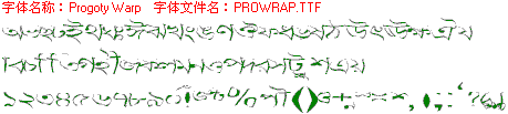 查看字体及作者详细介绍