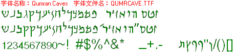 查看字体及作者详细介绍