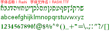 查看字体及作者详细介绍