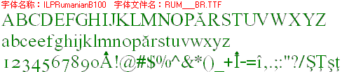 查看字体及作者详细介绍