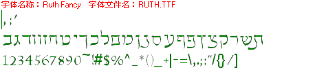 查看字体及作者详细介绍