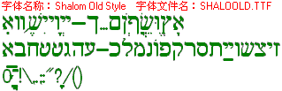 查看字体及作者详细介绍
