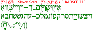 查看字体及作者详细介绍