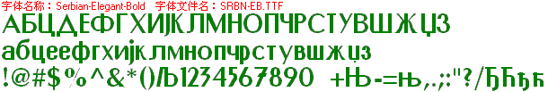 查看字体及作者详细介绍