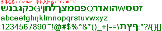 查看字体及作者详细介绍