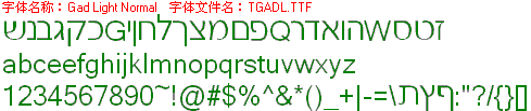 查看字体及作者详细介绍