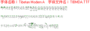 查看字体及作者详细介绍