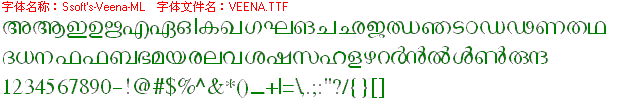 查看字体及作者详细介绍