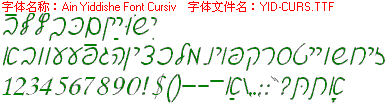 查看字体及作者详细介绍