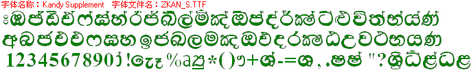 查看字体及作者详细介绍