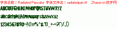 查看字体及作者详细介绍