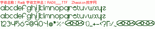 查看字体及作者详细介绍