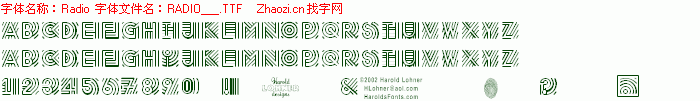 查看字体及作者详细介绍