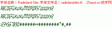 查看字体及作者详细介绍