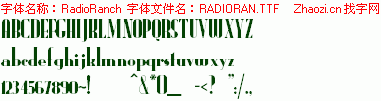 查看字体及作者详细介绍