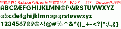 查看字体及作者详细介绍