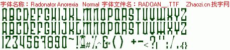 查看字体及作者详细介绍