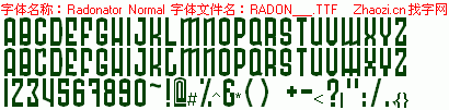 查看字体及作者详细介绍