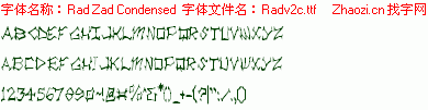 查看字体及作者详细介绍