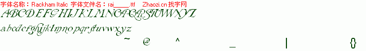 查看字体及作者详细介绍