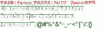 查看字体及作者详细介绍