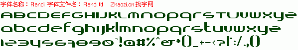 查看字体及作者详细介绍