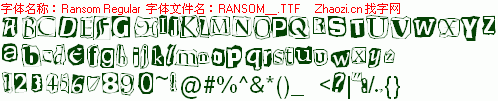 查看字体及作者详细介绍