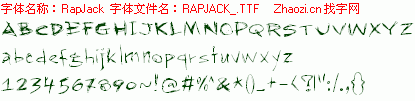 查看字体及作者详细介绍