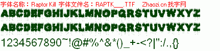 查看字体及作者详细介绍
