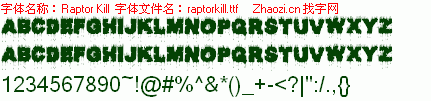 查看字体及作者详细介绍