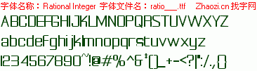 查看字体及作者详细介绍