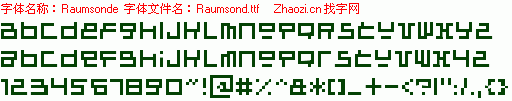 查看字体及作者详细介绍