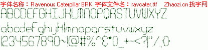 查看字体及作者详细介绍