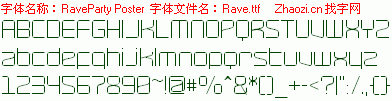查看字体及作者详细介绍