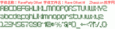 查看字体及作者详细介绍