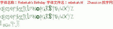 查看字体及作者详细介绍