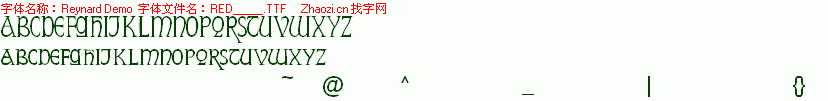 查看字体及作者详细介绍