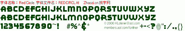 查看字体及作者详细介绍
