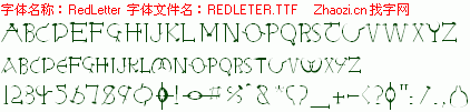 查看字体及作者详细介绍