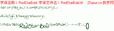 查看字体及作者详细介绍