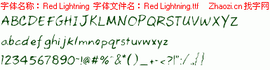 查看字体及作者详细介绍